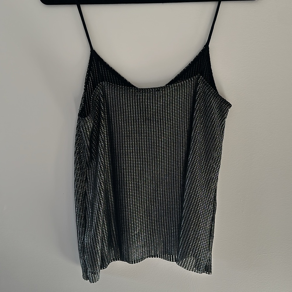 Zara Metallic Tank Top - Picture 4 of 4